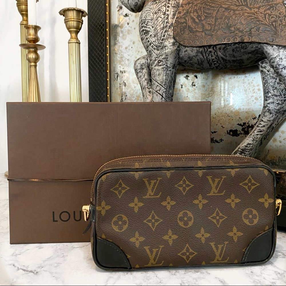 *** SOLD *** LOUIS VUITTON MARLY DRAGONNE PM